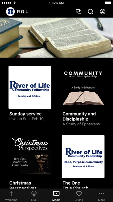Screenshot #2 pour River of Life Fellowship App