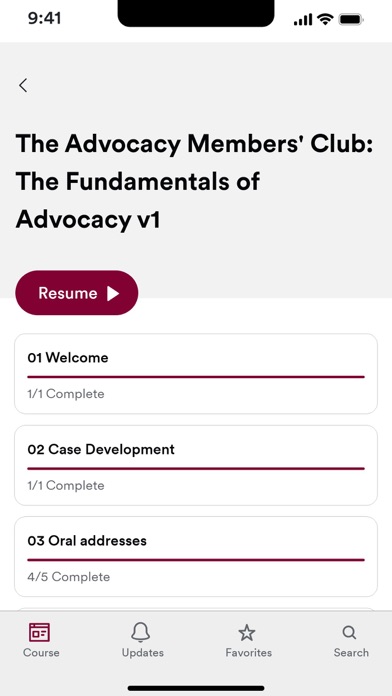 Screenshot #2 pour Advocacy Coach