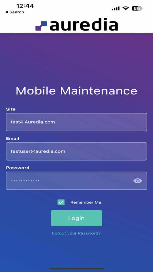 Auredia Mobile Maintenance - 10.2.3 - (iOS)