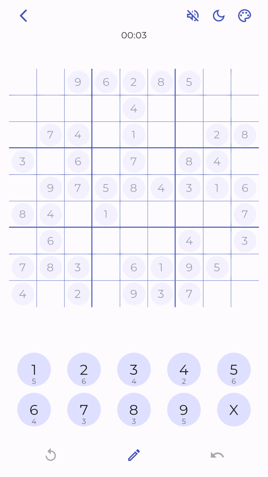 #1. Number Place Game (iOS) 由: Oleksandr Sudarenko