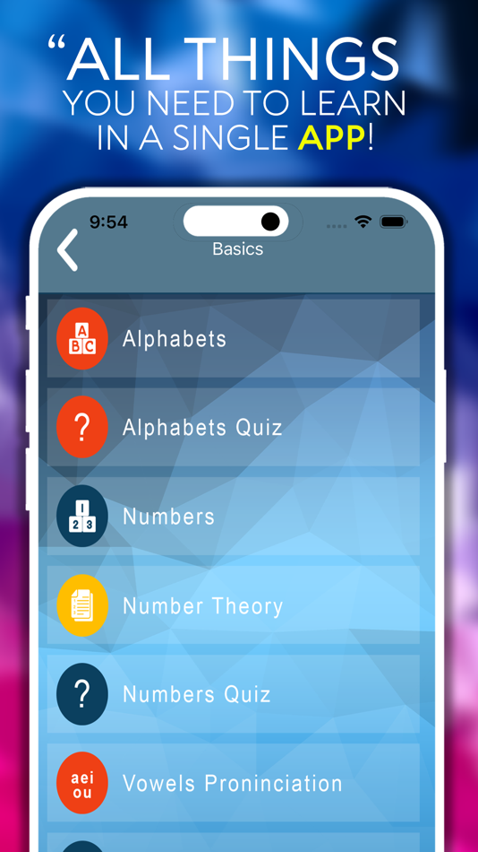 #4. Learn Spanish : Learn to speak (iOS) Podle: Abdullah Saleem