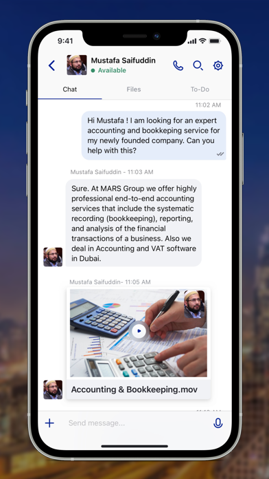 MARS Management Consultants Screenshot