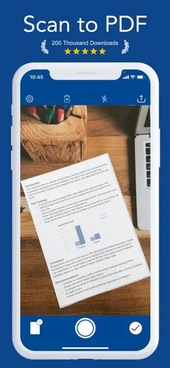 PDF Scanner to scan Document.s: Screenshot 1 von 3
