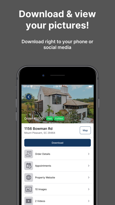 Charleston Real Estate Media Screenshot