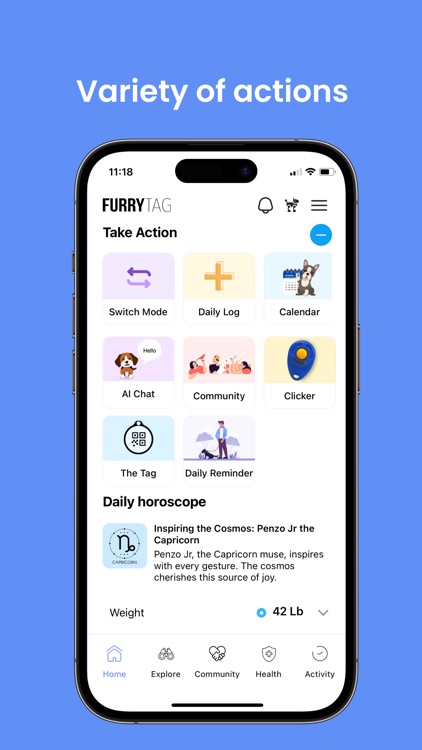 Furry Tag - Dog Whistle & Logs