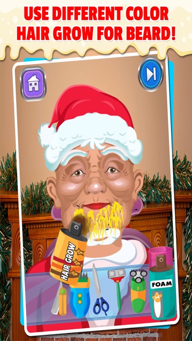 Screenshot #3 pour Santas Christmas Shaving Salon