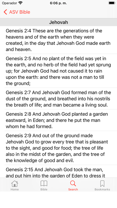 ASV Bible Screenshot