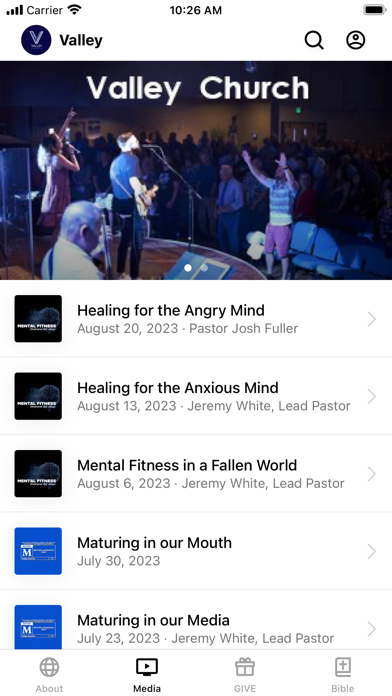 Valley Church Vacaville Screenshot