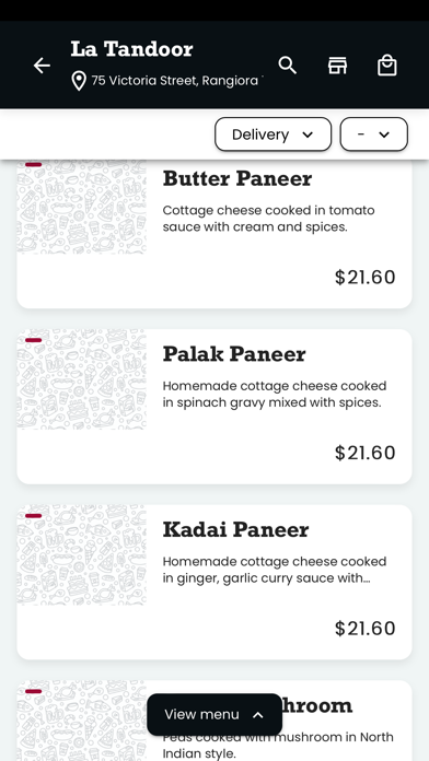 Takey Food Delivery Screenshot