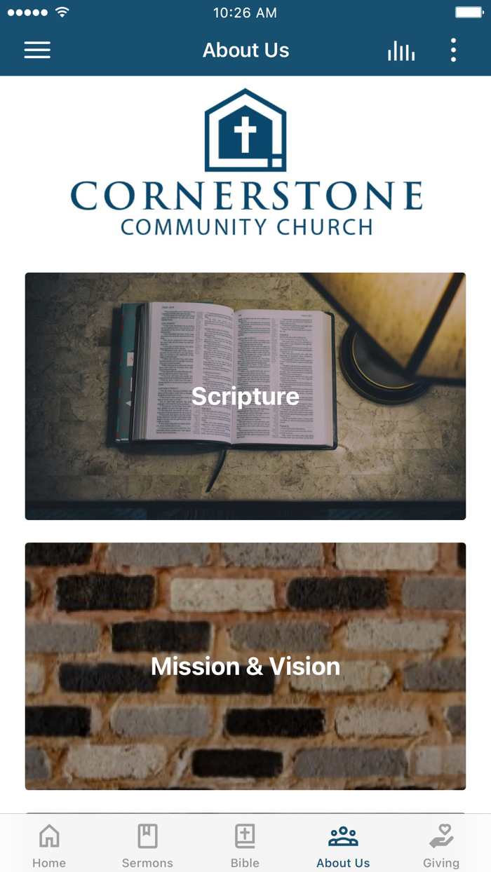 Cornerstone Church- Poconos