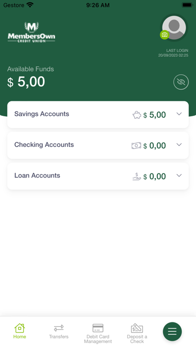 MembersOwn CU Mobile Banking Screenshot