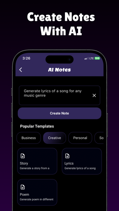 AI ChatBot: ai art voice notes Screenshot