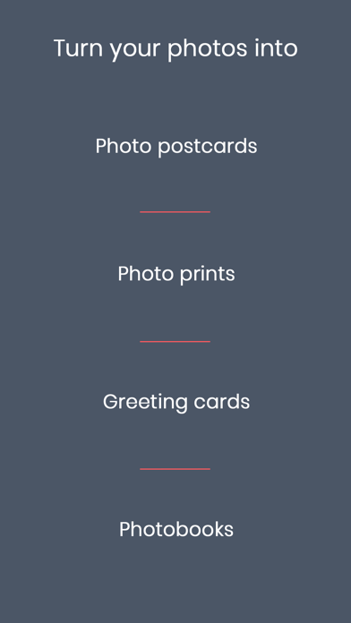 Postcard App - PostSnap USA Screenshot