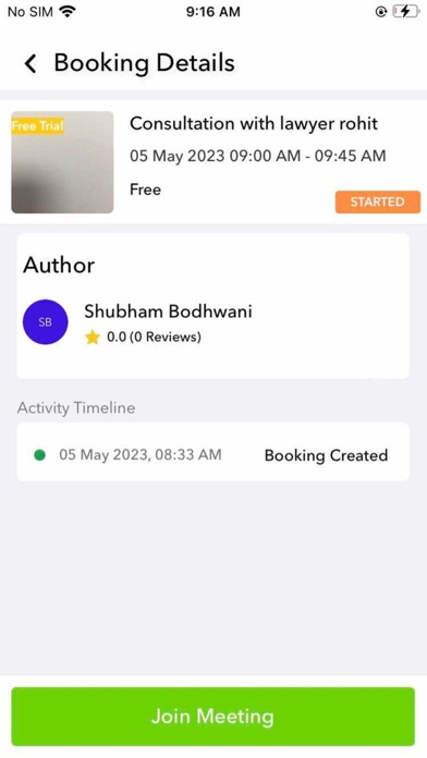 SosMyLawyer Screenshot