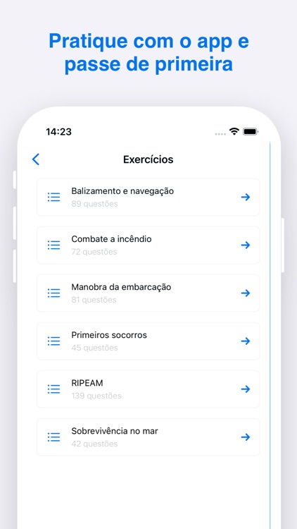 Simulados Arrais e Motonauta screenshot-3
