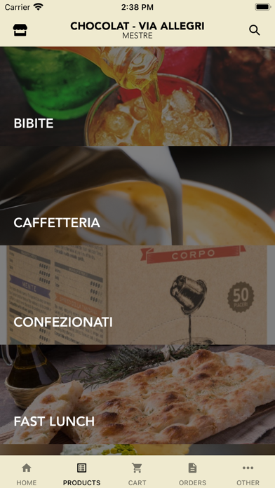 Chocolat Luxury Gelato Screenshot