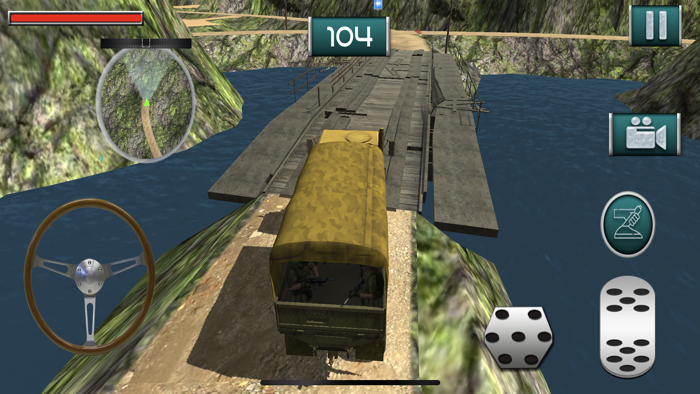 Army Truck Transport In War