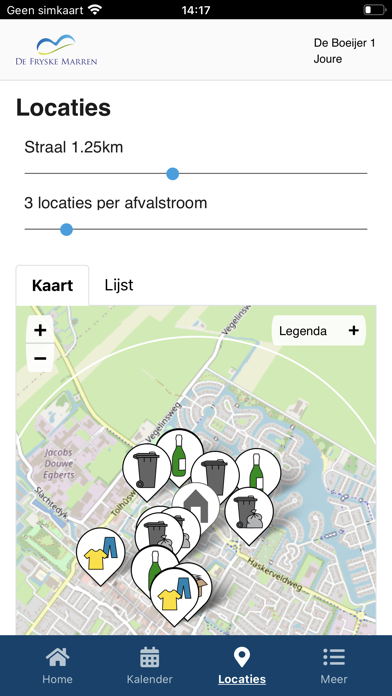 Afvalkalender De Fryske Marren Screenshot