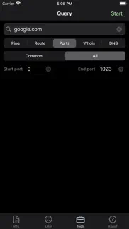 network analyzer: net tools iphone screenshot 3