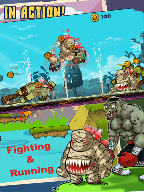 Monster Running : Hit and Run