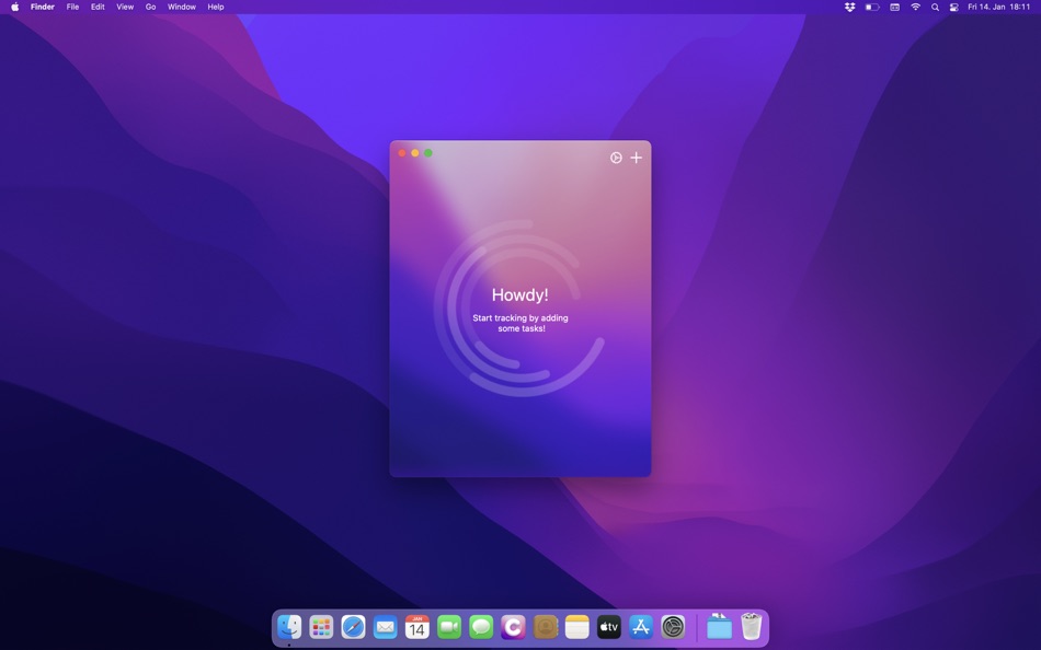#1. Clienz - easy task tracking (macOS) 由: Eddy Salzmann
