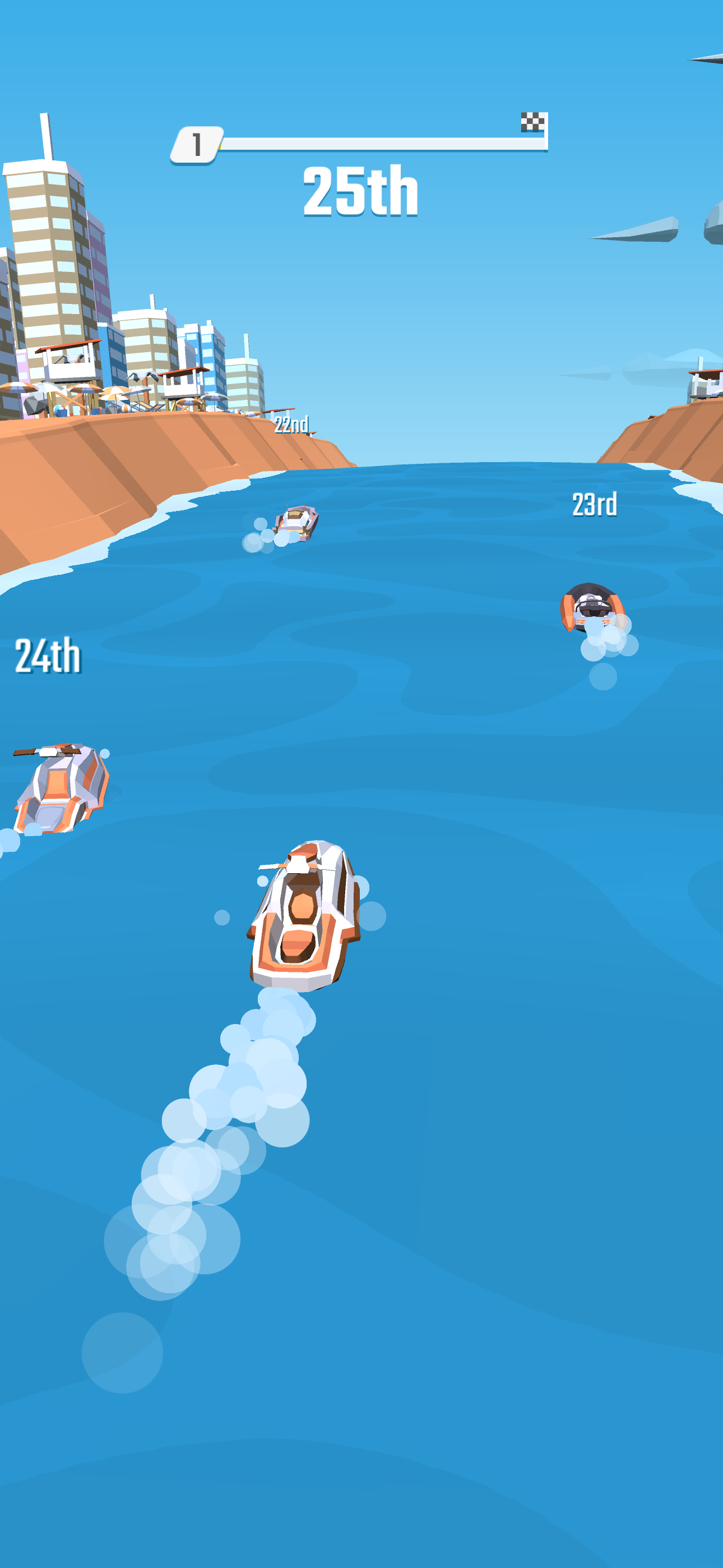 Speed Flip Boat Challenge