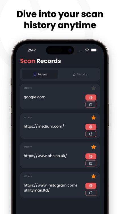 Infinity Scanner: QR generator screenshot-4