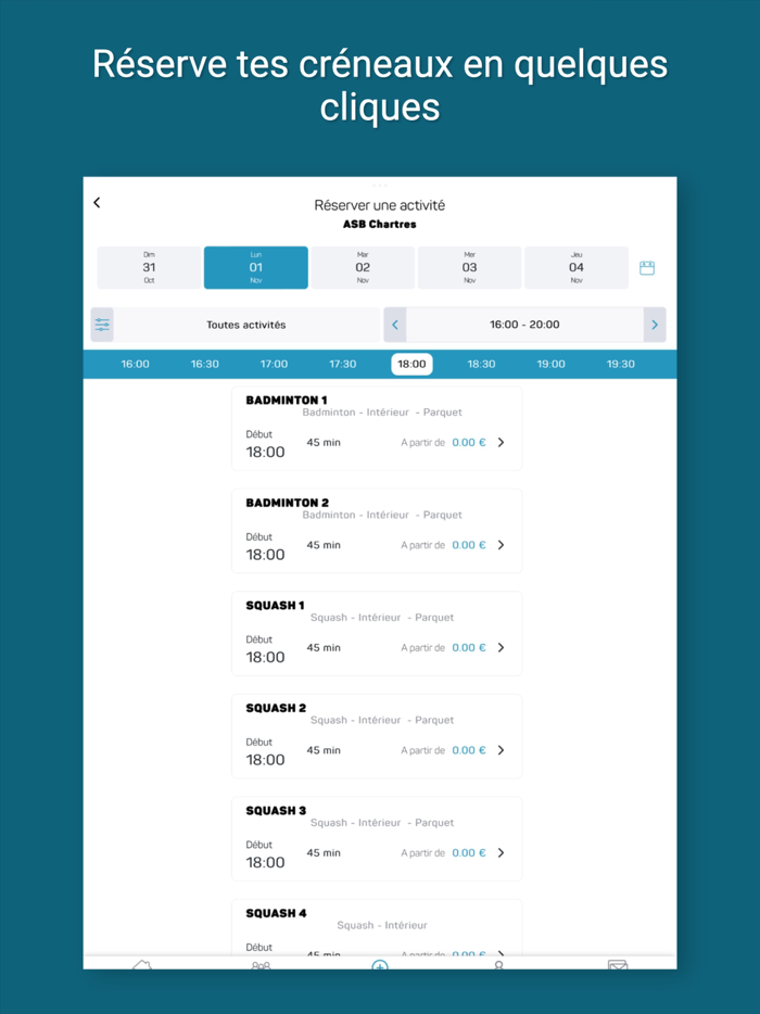 CChartres Squash Badminton