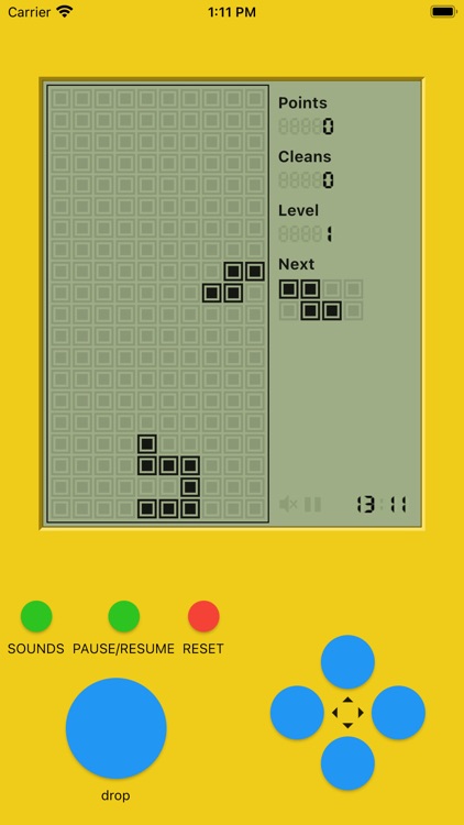 俄罗斯方块-小游戏