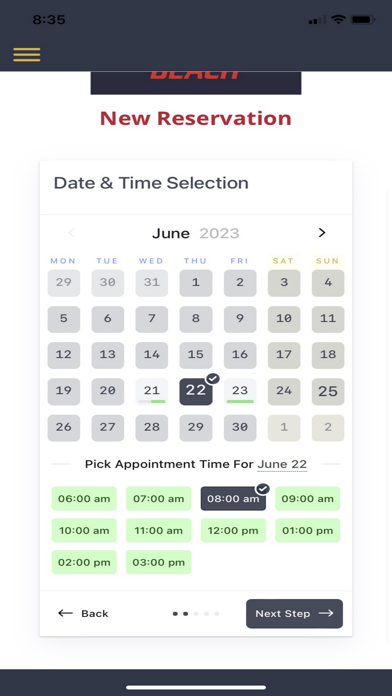 App screenshot