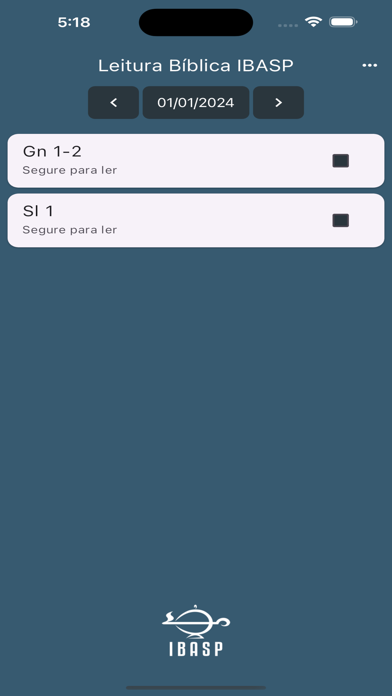 Leitura Bíblica IBASP Screenshot