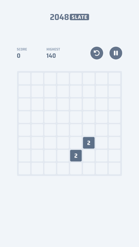 #4. 2048: Slate Edition (iOS) 由: Tin Tran