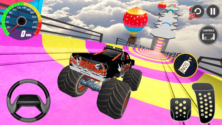 Monster Truck Stunts Racer screenshot-3