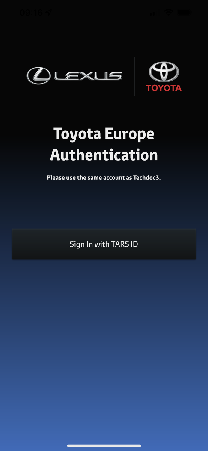 Toyota Lexus QRcode Map Update