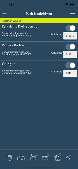 ‎Entsorgung und Recycling Bern Screenshot