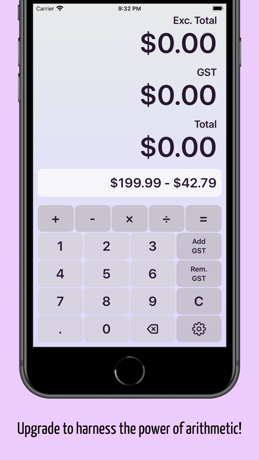 #4. NZ GST Calculator (iOS) Podle: Evan Sunley James