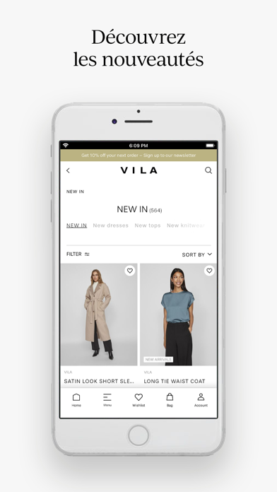 Screenshot #3 pour VILA:Application mode féminine