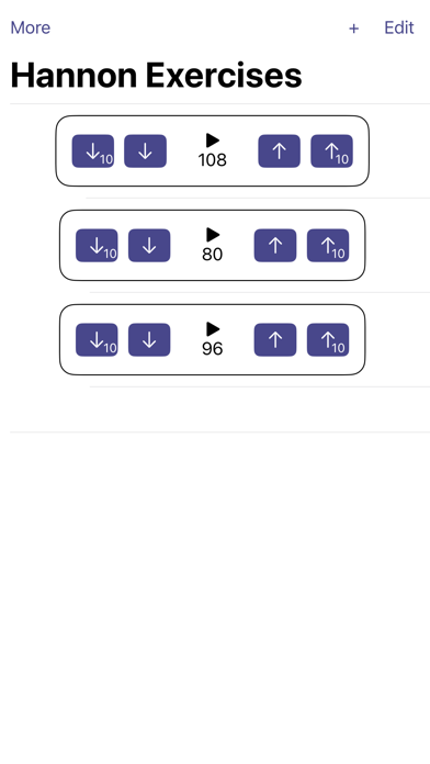 MultiMetronome Screenshot