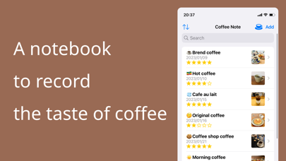 Coffee Note - Simple but Deep Screenshot
