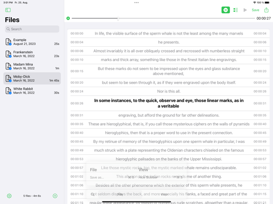Screenshot #5 pour Readable Voice
