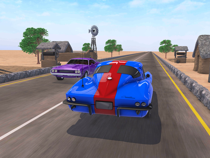 MAD Max Racer Car Racing Game