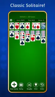 solitaire: play classic cards iphone screenshot 2