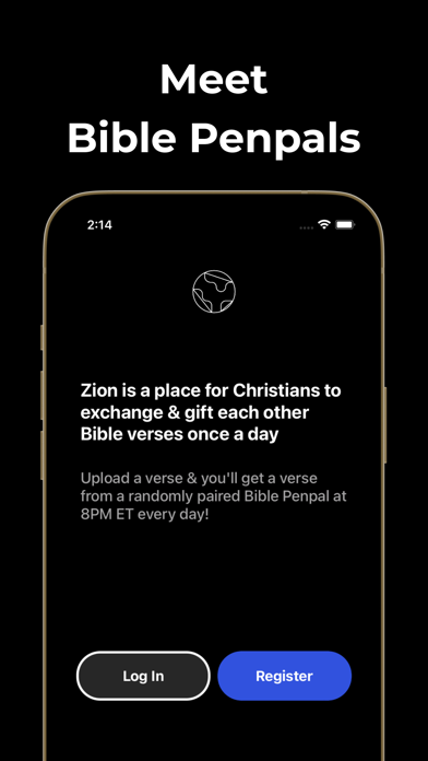 Zion - Bible Penpal Screenshot