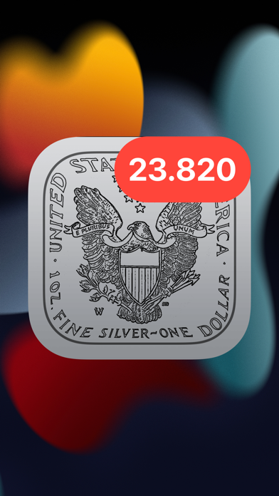 Silver - Live Badge Price Screenshot