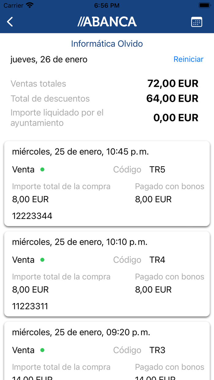 Bonos Ourense Comercio