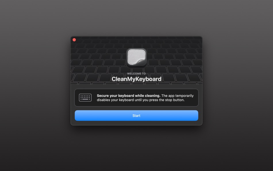#1. CleanMyKeyboard (macOS) Bởi: Yuhao Chen