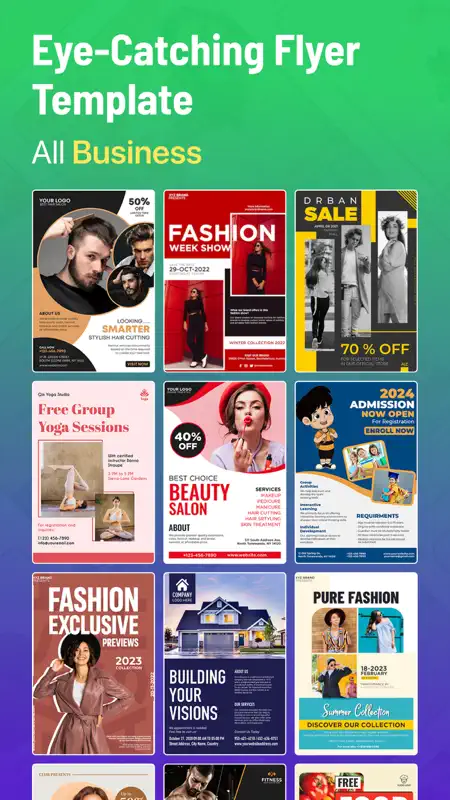 BrandFlex®: Festival Poster screenshot 4 of 7