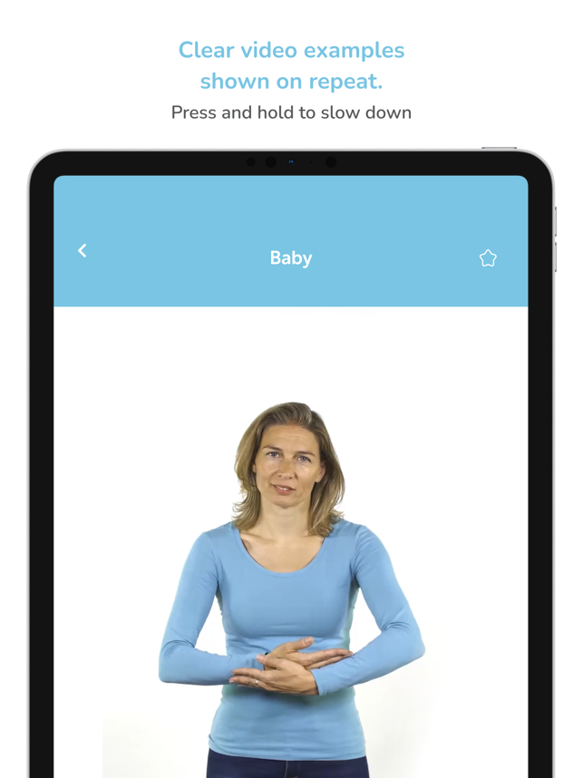 ‎ASL Baby Sign language Screenshot
