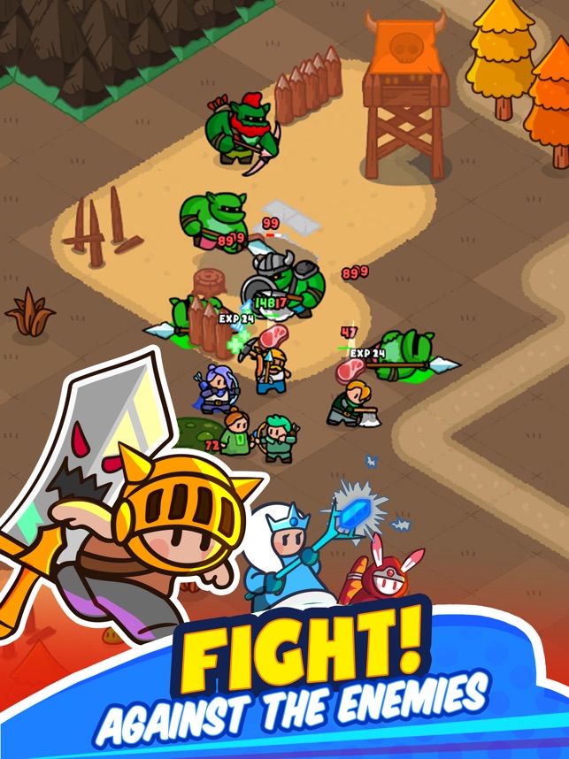 Rumble Heroes : Adventure RPG trên App Store
