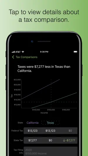 Tax Compare screenshot 2